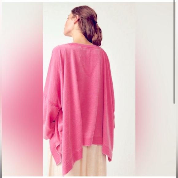 NWT Free People Pink Top - Picture 5 of 6